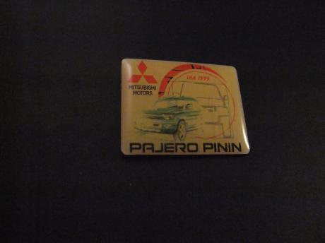 Mitsubishi Pajero Pinin  ( Pajero iO en Montero iO) kleine SUV, IAA Auto tentoonstelling 1999 te Frankfurt